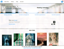 Tablet Screenshot of katalog.ksiaznicastargardzka.pl